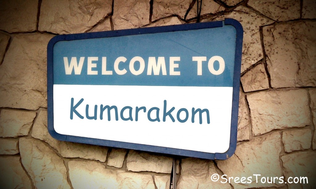 welcome to kumarakom board