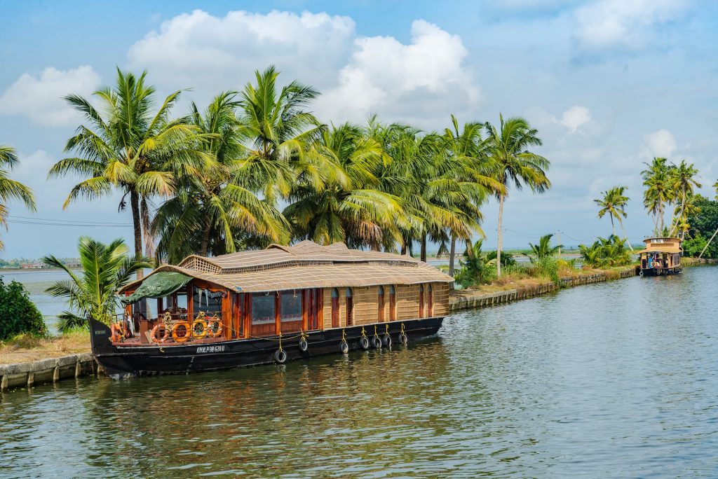 Houseboat in Backwaters