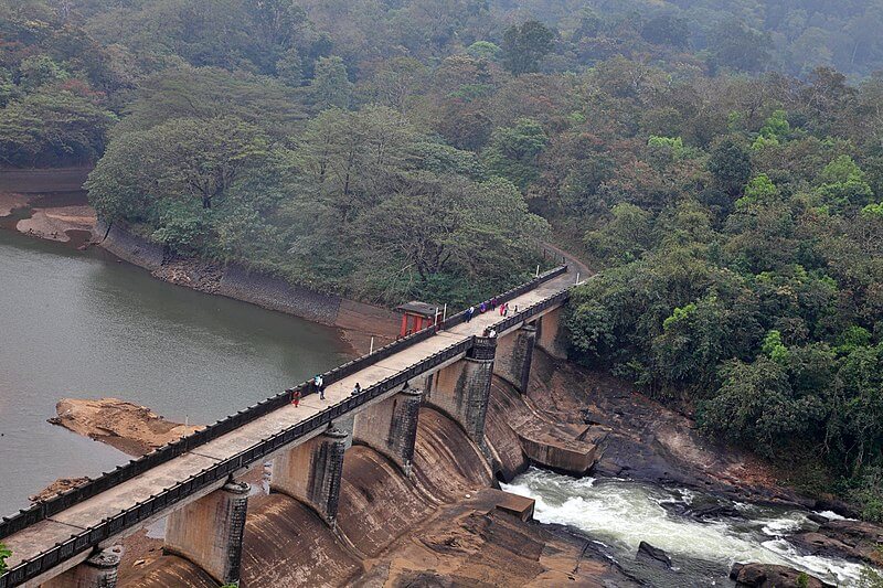 Thenmala Dam in Kerala