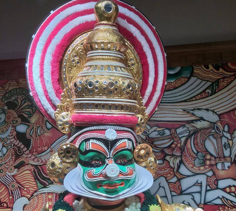 Traditional Kerala mask