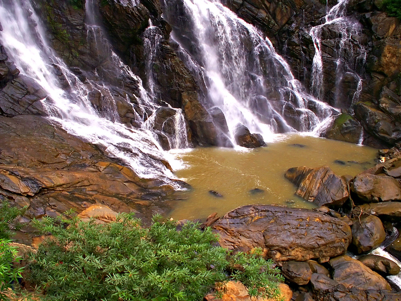 Meenmutty Waterfalls Kerala
