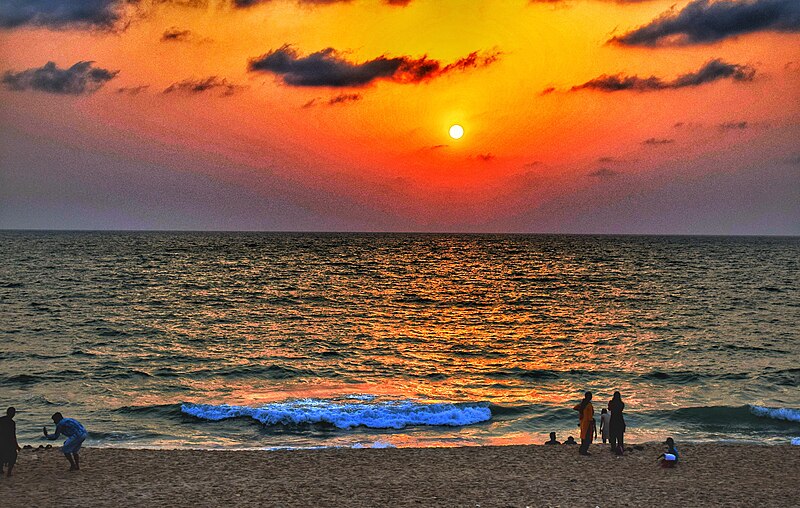 Maravanthe Beach in Karnataka