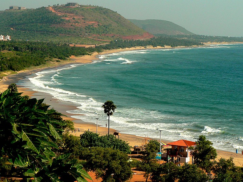 Rushikonda Beach in Visakhapatnam
