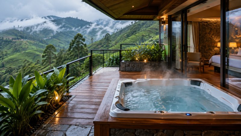 Jacuzzi resorts in Munnar for Couples