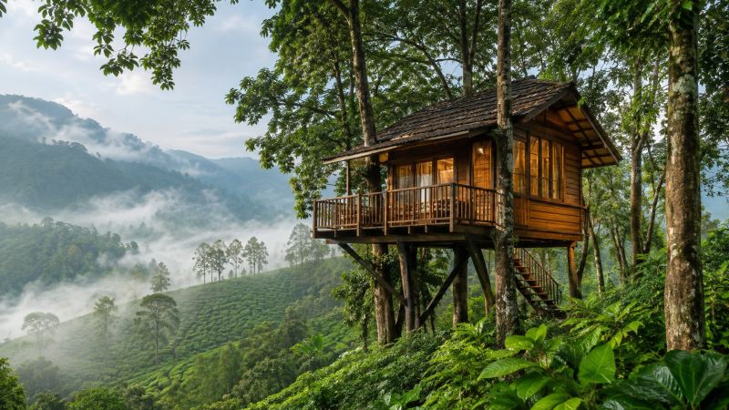 Tree House in Munnar