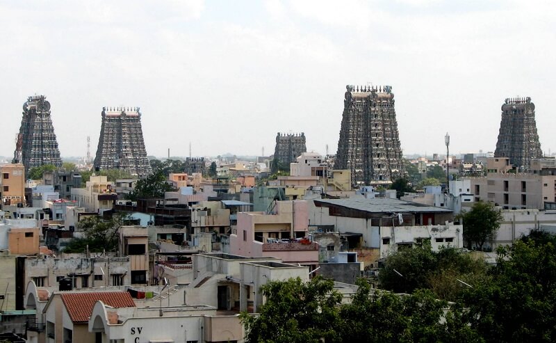 Madurai From Major Cities