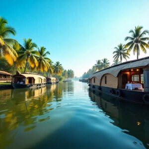 3 Nights 4 Days Munnar & Alleppey Houseboat Package