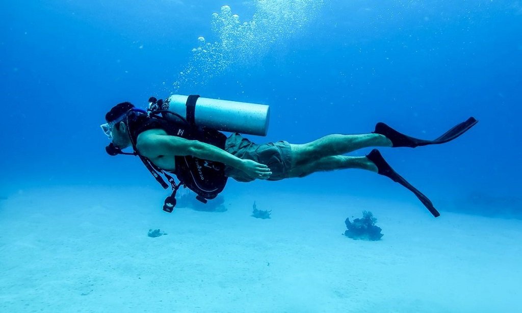 Scuba-diving